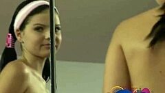 Hot Brunette Screams, 'Watch Me Masturbate!'