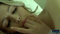 Scarlett Sage's solo masturbation session.