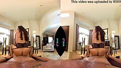 Busty MILF Nikki Benz rides monster cock