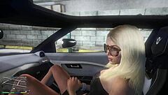 First Person Hooker Sex in GTA 5 Car