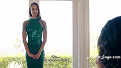 Busty MILF Alexis Tae Gets Pussy Eaten by Ebony Penny Barber