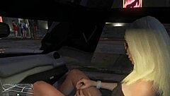 First Person Hooker Sex in GTA 5 Car