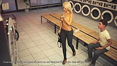 wife and mother-in-law play game