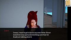 i love my new redhead teen family in this hentai episode