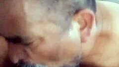 Latino suck black shemale with deepthroat lick and monster cock