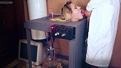 Crazy blowjobs from mad professor in halloween costume