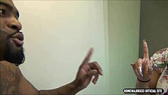 Envy Star Sucks Rome Major Dry in Bathroom