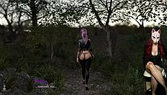 Mermaid Deepthroat Blowjob in Shadows 22