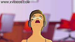 The magic mouse makes her cum!