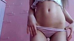 Latina With Tight Ass Gets Her Pussy Wet On Webcam In Intense Masturbation