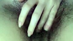 hairy teen 18+ webcam babe shows sexy body