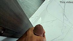 Masturbating While Watching Beautiful Stepmother's Big Ass In Spanish Scene