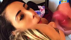 minha amiga me levou para meter com o namorado dela e ele nos encheu de leitinho no rosto assista completo no cassiflix