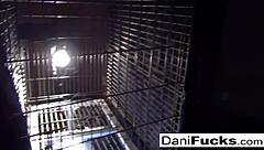Sexy Dani Daniels As A Bitch Inside A Cage
