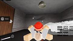 Banging the Roblox whore doggystyle on the floor
