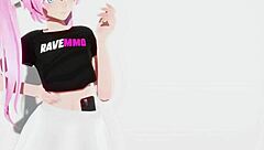 bratty anime girl dominated by big black cock, isn't she?