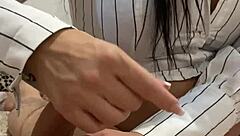 Incredible! Secretary's Handjob and Massage Blows Me Away!