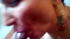 hey, check out this big black cock with big tits blowjob action