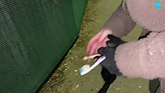 I am Cracky, forgetting objects in my pussy during public outdoor fun