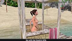 3D animated porn video of girl in sexy poses