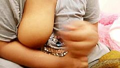 Indian Wife Shows Big Boobs