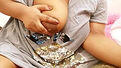 Indian Wife Shows Big Boobs