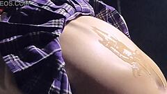 belle the swinging girl gets lucky with pussy fucking and sucking