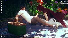 honey select 2 redhead anime story