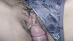 Desi teen plays under sheets, stripping hermanastra for homemade fun