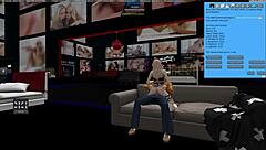 Second Life X-Rated Sex with Amazing Girl