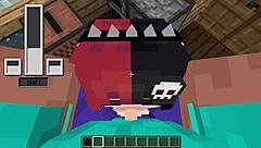 Ellie被操脸，深喉动作