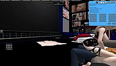 Second Life X-Rated Sex with Amazing Girl