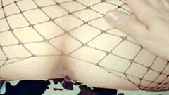 Wife in erotic lingerie for casting interview