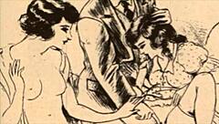 Erotic illustrations from the past