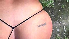 Neighbor Bent Over for Deepthroat and Doggystyle