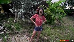 Lulu Chu rides in van passionately