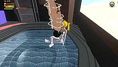 Femdom Vampire in Whirlpool POV Piss Scene