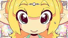 futanari di funghi futa hentai game episode 5, the chef takes a huge futanari cock in her ass