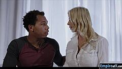 College teacher Alexis Fawx gets intimate with a big black cock