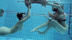 Anna Netrebko And Lada Poleshuk Underwater Lesbos