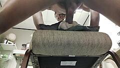 Intense Fucking With Big Black Cock Leading To Creampie Cumshot