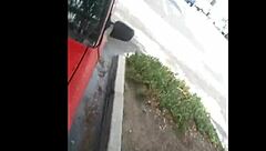 The Ebony Girl Wants Passionate Sex On The Car, Including Doggystyle, Blowjob, And Fucking With Big Tits