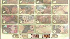 German hentai game features big black cock and anal sex