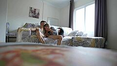 Slut Squirts Hard While Pizza Guy Pounds Her Tight Ass