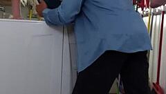 Creepypa Hidden Camera Catches Washing Machine Sex with Skye Blue