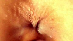 Pov View Of Creampie Dripping From Shaved Pussy