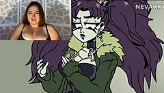 In This Hentai, She Tries To Make Me Cum With Double Penetration