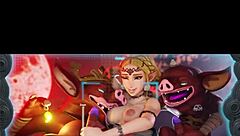 Zelda compilation with monster cock fucking big ass in 3d anime