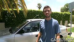 gay guy engages in oral sex scene