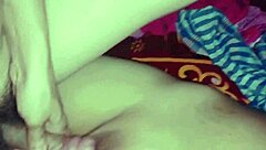 Cute Indian babe experiences intense orgasms in wild group orgy